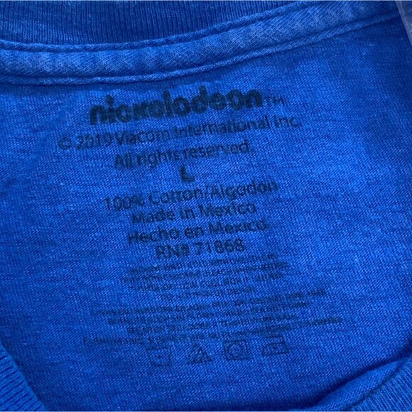 Nickelodeon Rugrats Chuckie Finster T Shirt We're Doomed Blue Large Unisex - Picture 7 of 7